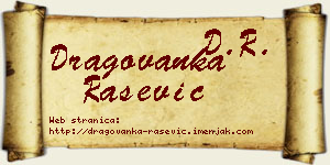 Dragovanka Rašević vizit kartica